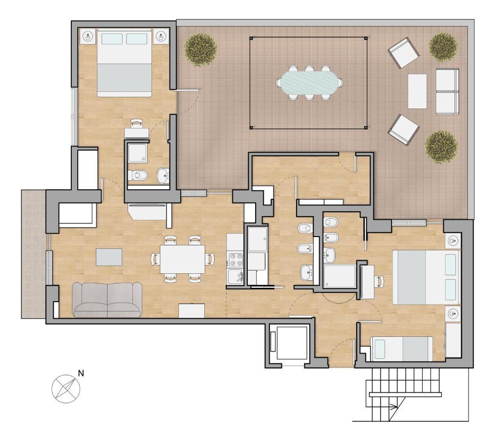 Vatican Luxury Apartment With Terrace - 7 People Roma Eksteriør bilde